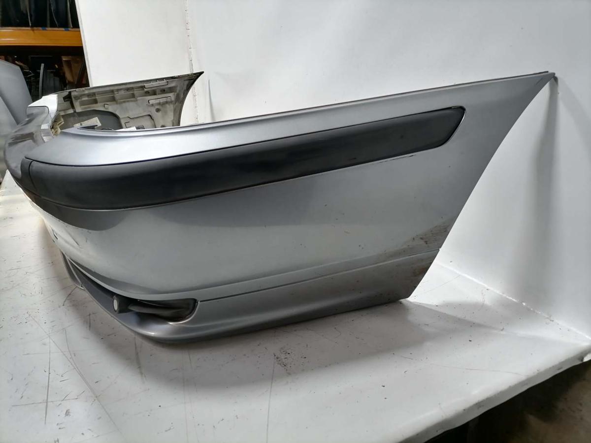 BMW 3er E46 Bj.2004 original Sto&szlig;stange Stossf&auml;nger hinten Kombi Facelift Silbergrau A08